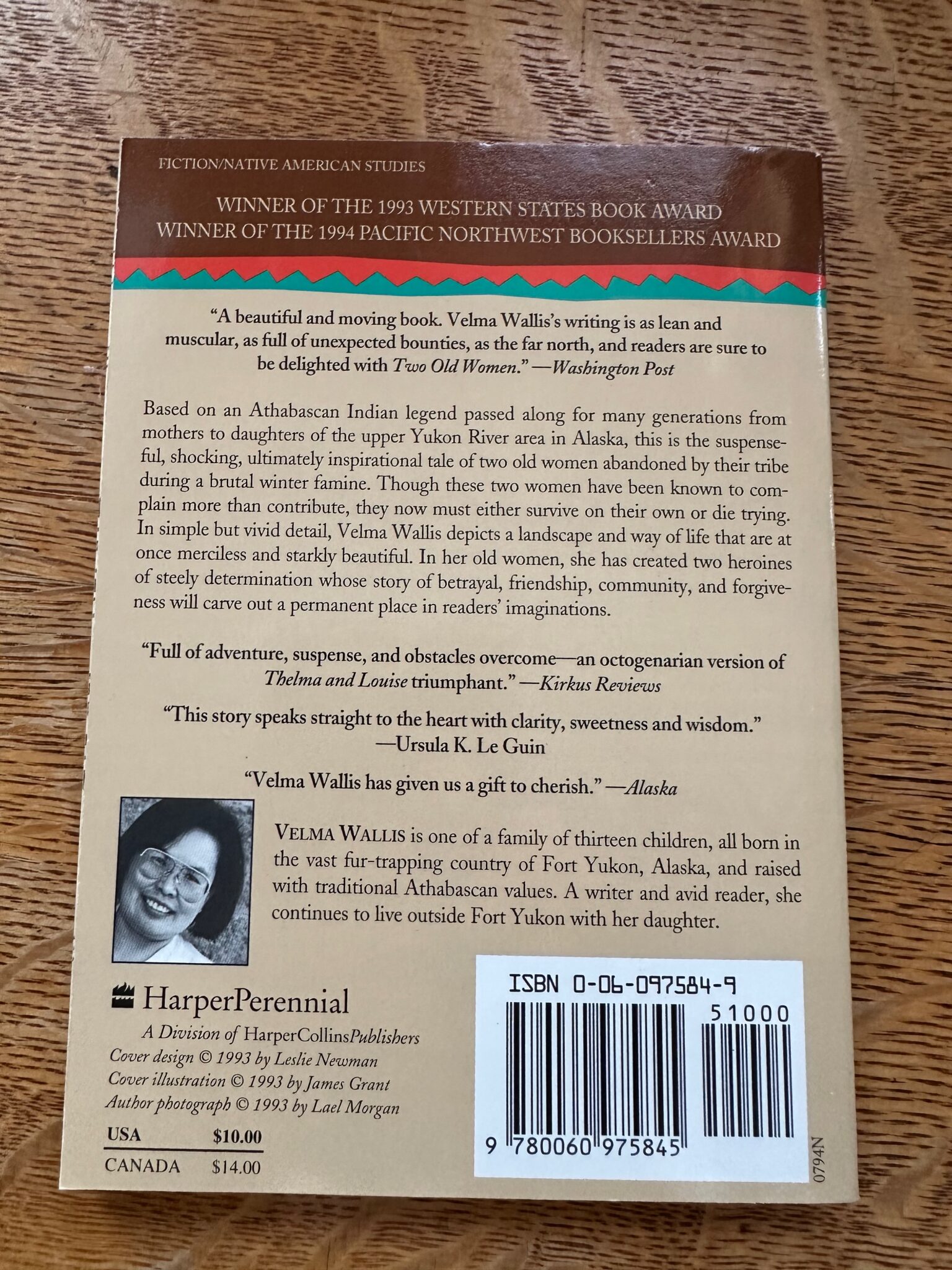 Two Old Women by Velma Wallis Alaska Books